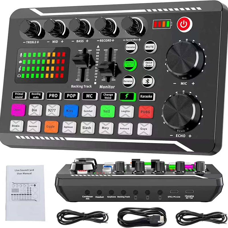 Audio Music Voice Changer - F998 – звуковая карта для прямых