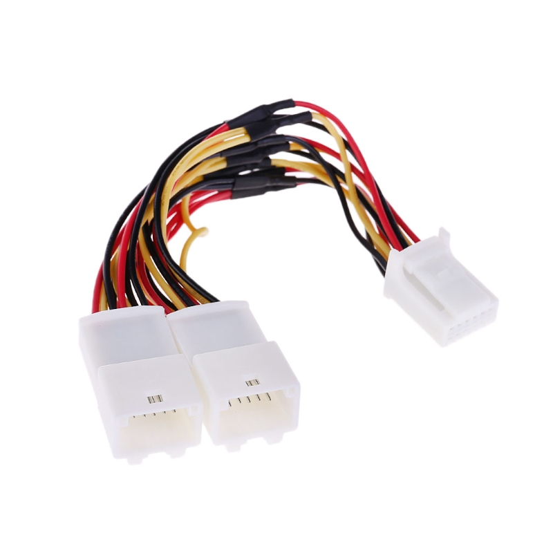 Audio Music Splitter - Новый Y-образный кабель-разветвитель 6+6 для аудиосистем