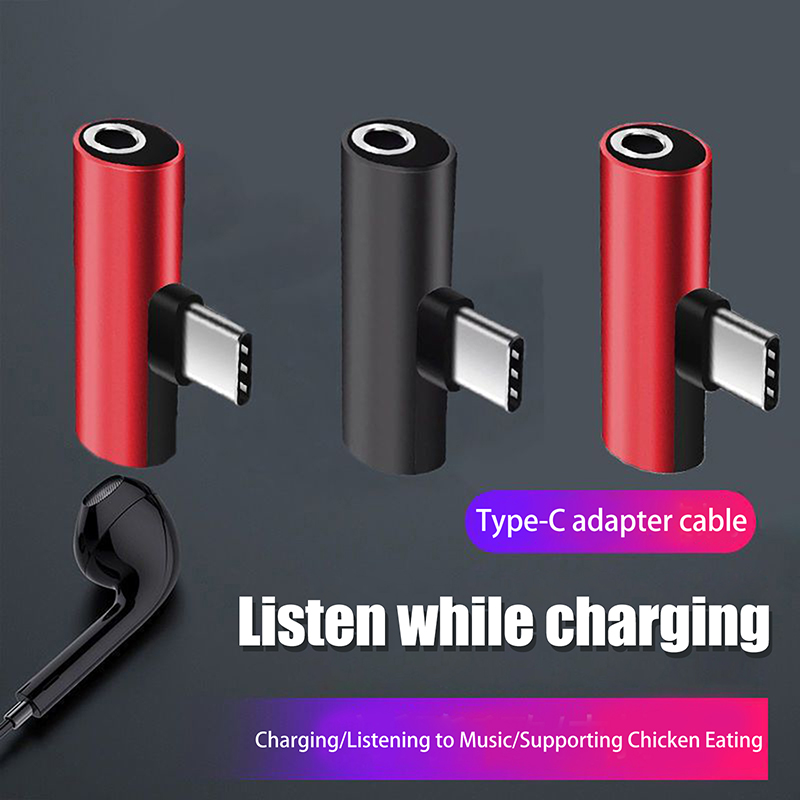 Audio Music Splitter - Металлический адаптер USB Type-C на 3,5