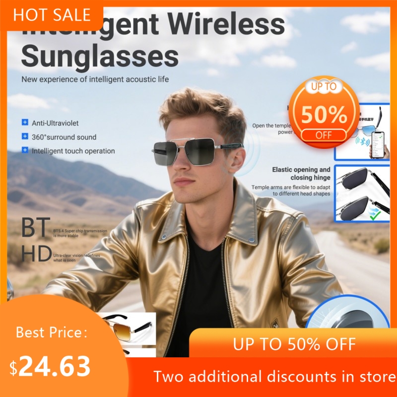 Audio Music Hall - Умные магнитные очки Echowear Smart Hall