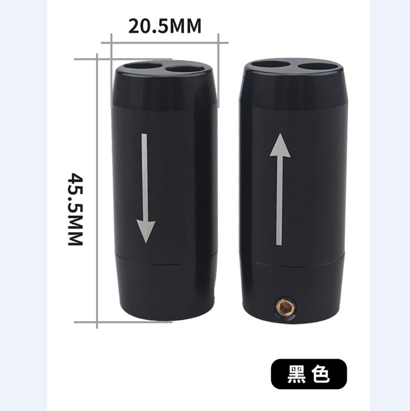 Audio Music Splitter - 4 шт., Hi-Fi алюминиевый Y-образный разветвитель,
