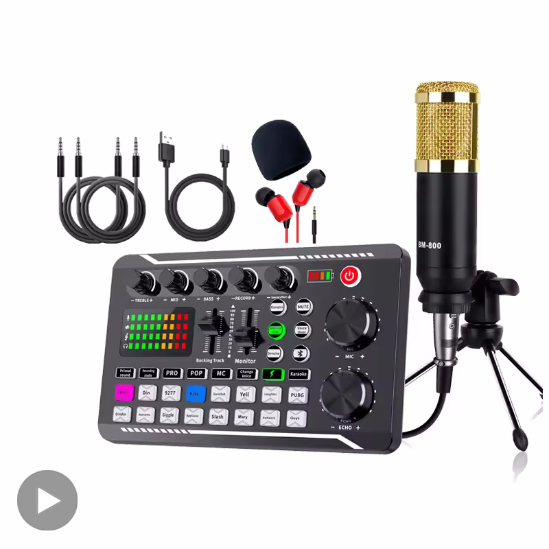 Audio Music Voice Changer - Профессиональный микрофон, микрофон, Bluetooth, звуковой микшер,