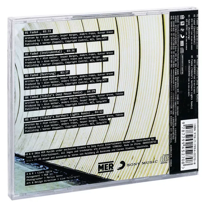 Альбом Alan Walker Lost CD: Ев – обзор и цена Audio Music Cd