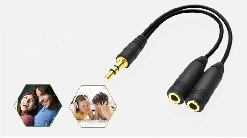 Разветвитель для наушников, уд – обзор и цена Audio Music Splitter