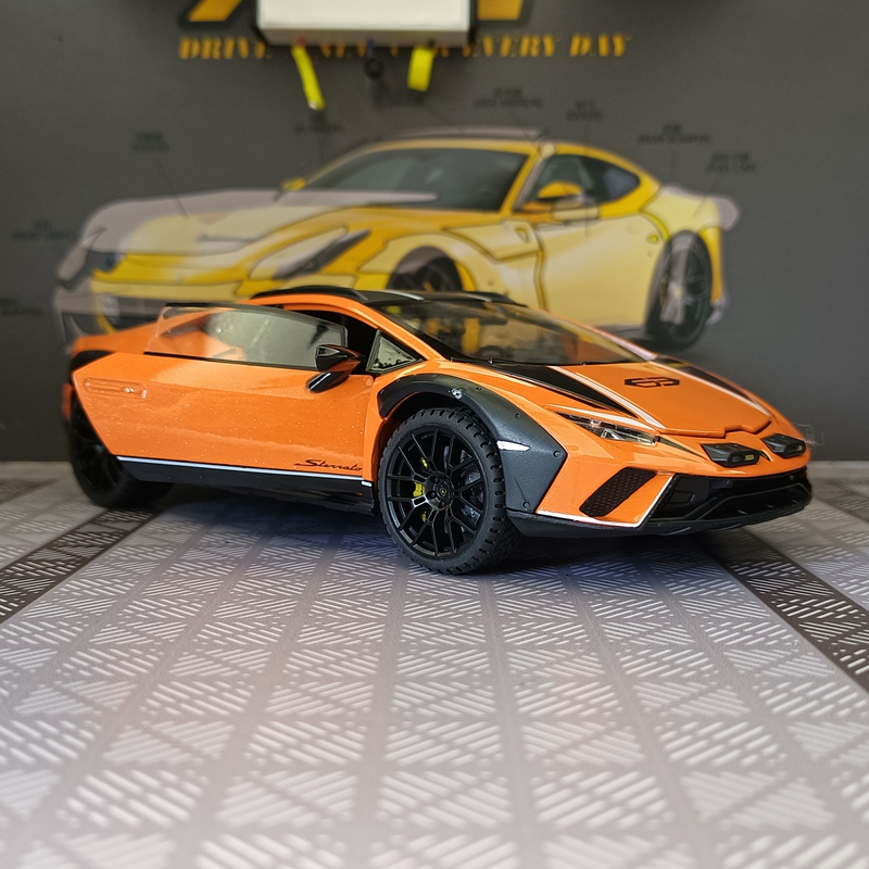 1:24 Lamborghini STO модель ав – обзор и цена Audio Music Car