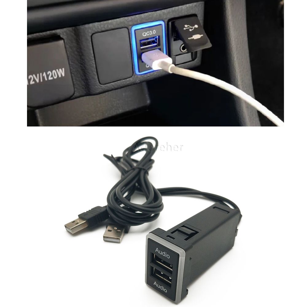 Автомобильный двойной USB-порт – обзор и цена Audio Music Car