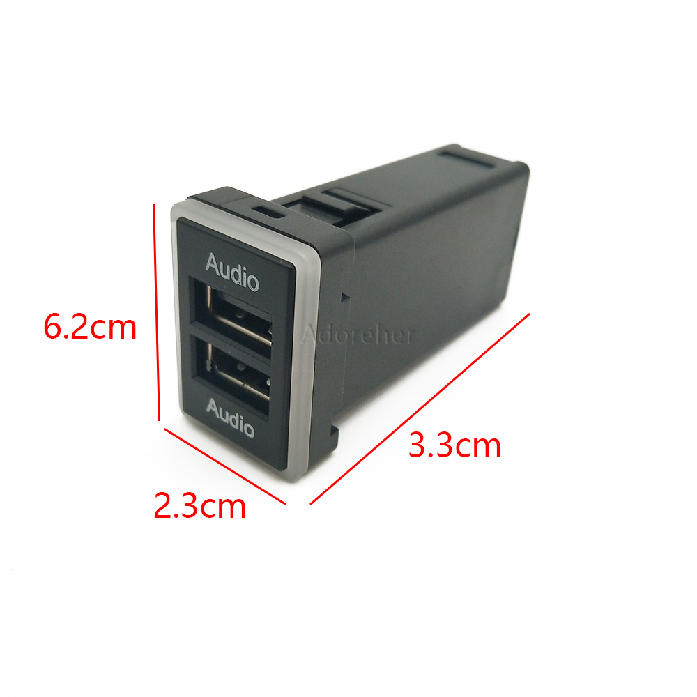 Автомобильный двойной USB-порт – обзор и цена Audio Music Car