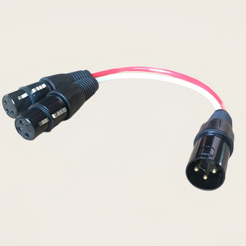 Аудио XLR Y-разветвитель (4 сп – обзор и цена Audio Music Splitter