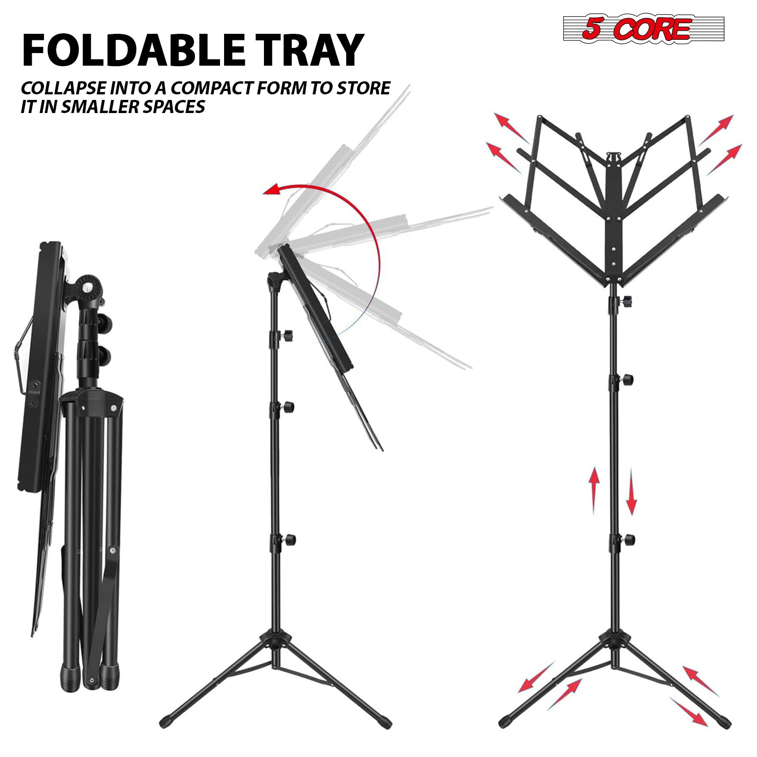 Музыкальная подставка на 5 нот – обзор и цена Music Stand Folding