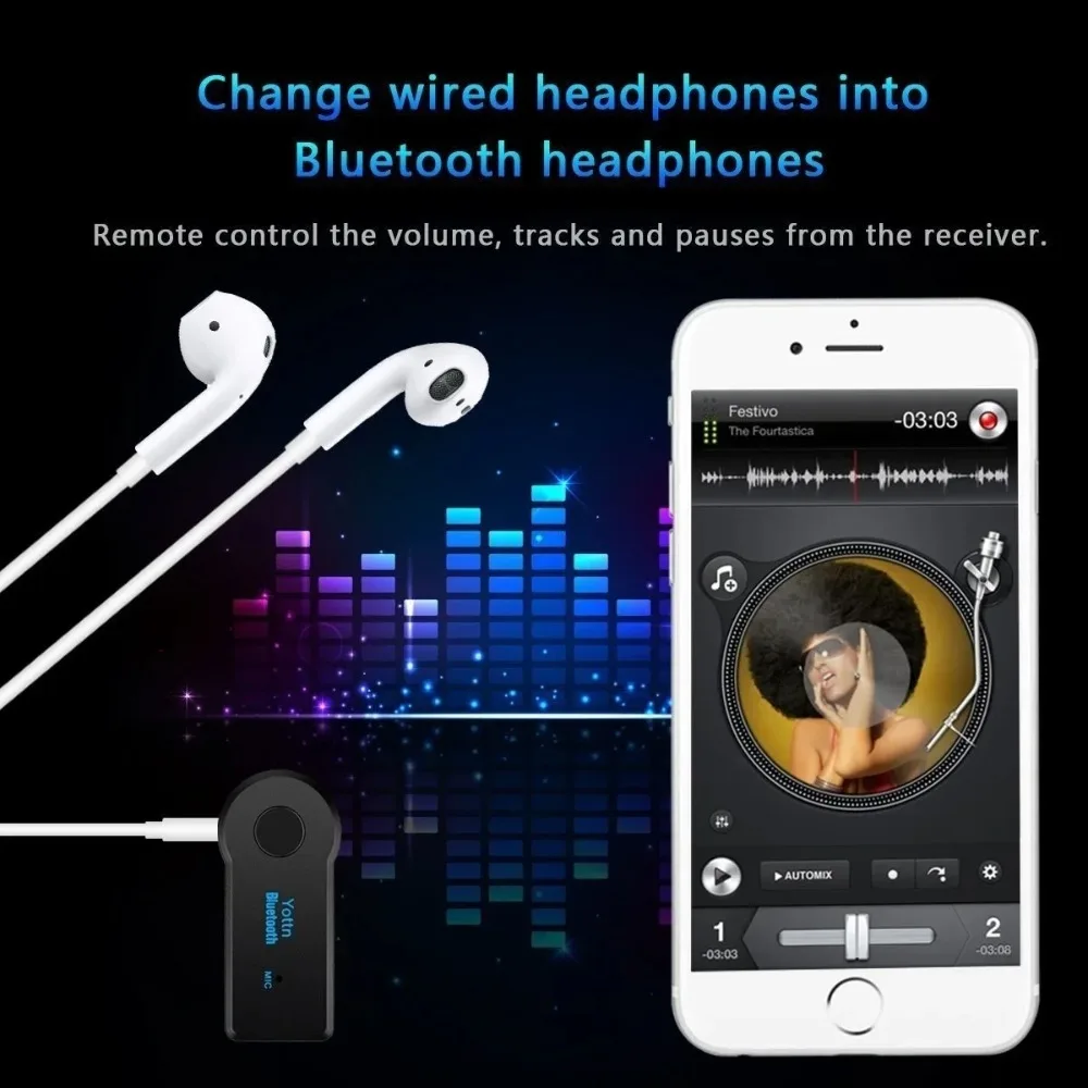 Bluetooth 4.2 AUX аудиоприемни – обзор и цена Audio Music Car