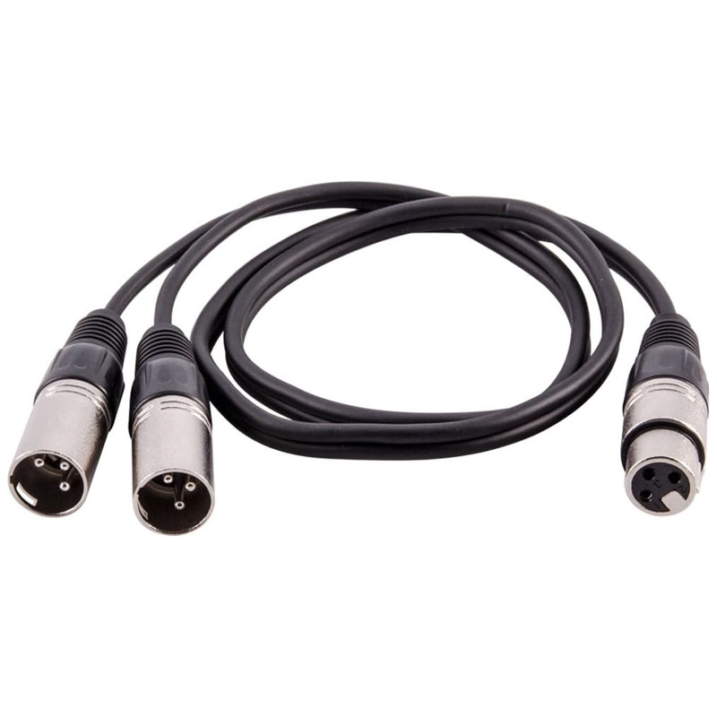 XLR-разветвитель, 3-контактный – обзор и цена Audio Music Splitter