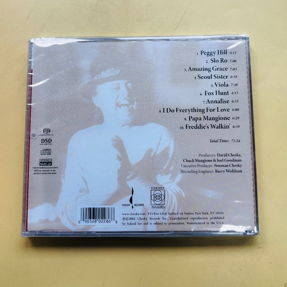 CD «Всё для любви» Чак Мангион – обзор и цена Audio Music Cd