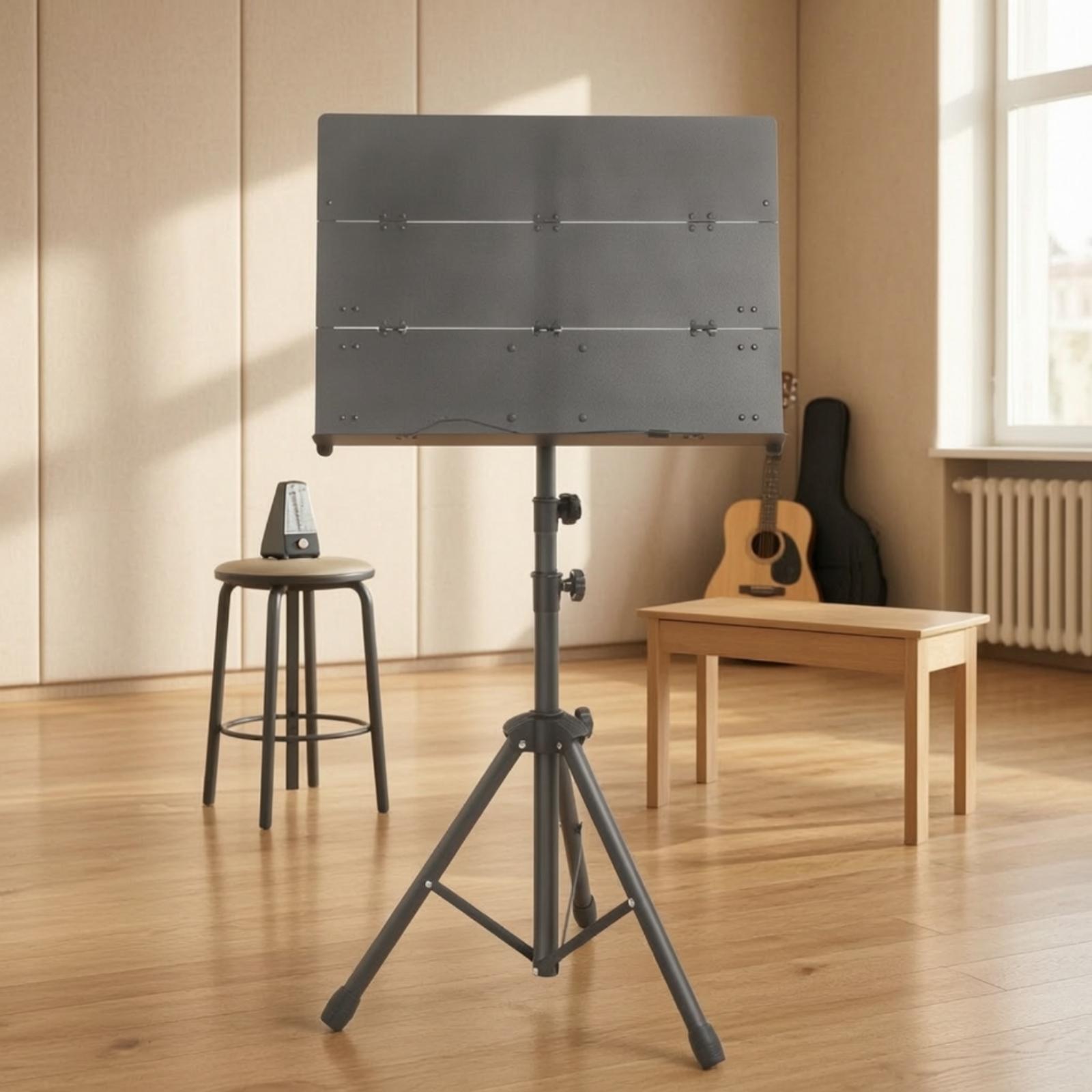 Портативная складная подставка – обзор и цена Music Stand Folding