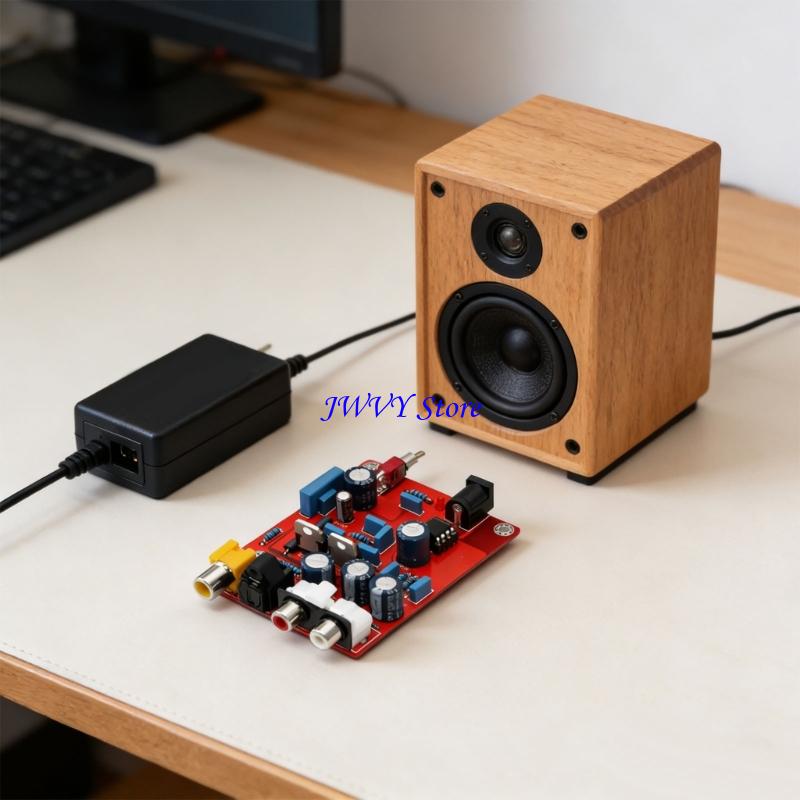 573A TDA1543 CS8412 ЦАП плата  – обзор и цена Enhance Audio Music Quality