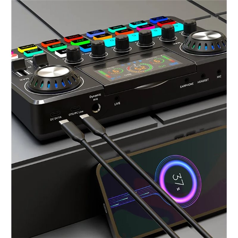 Аудиомикшер ABLB, звуковая кар – обзор и цена Audio Music Voice Changer