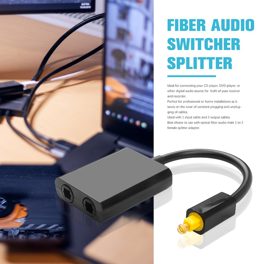 Оптический аудиоразветвитель K – обзор и цена Audio Music Splitter