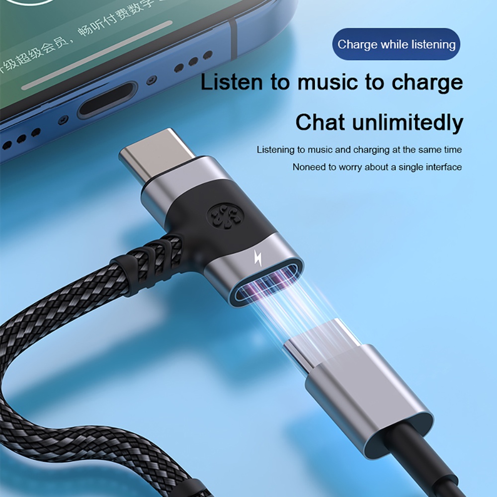 Адаптер-разветвитель USB C OTG – обзор и цена Audio Music Splitter